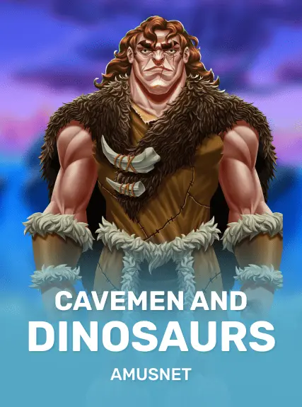 Cavemen and Dinosaurs game tile
