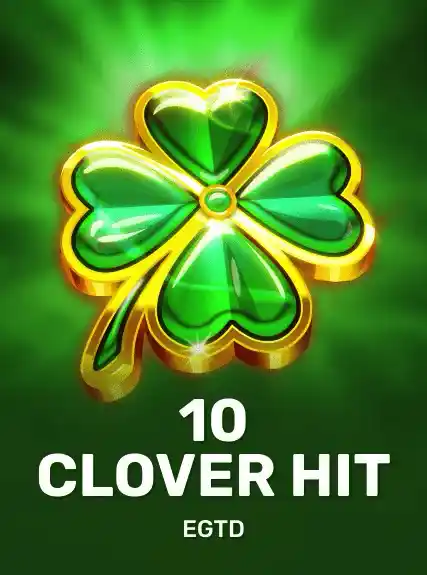 10 Clover Hit game tile