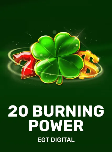 20 Burning Power game tile