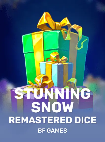 Stunning Snow Remastered Dice game tile