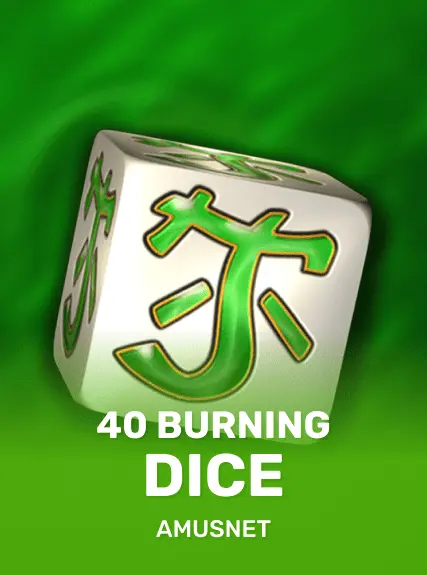 40 Burning Dice game tile