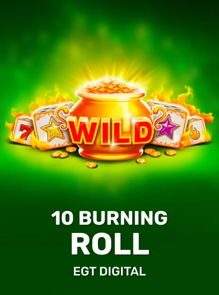 10 Burning Roll game tile