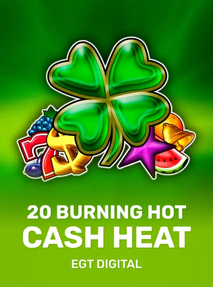 20 Burning Hot Cash Heat game tile