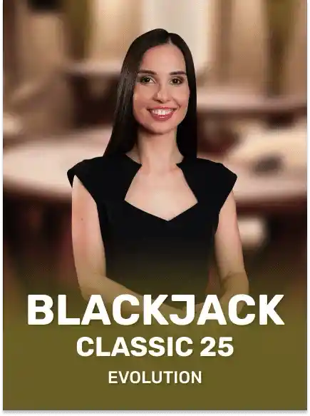 Blackjack Classic 25 game tile