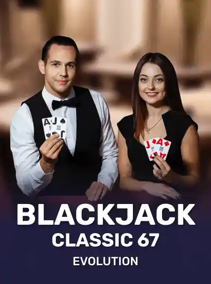 Blackjack Classic 67 game tile