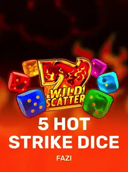 5 Hot Strike Dice game tile