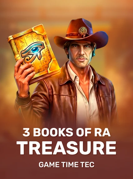 3 Books Of Ra Treasure (Hold and Win) game tile
