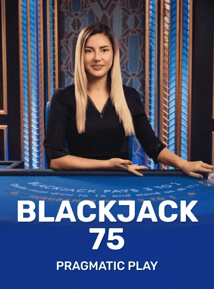 Blackjack 75 game tile