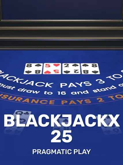 BlackjackX 25 game tile