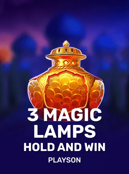 3 Magic Lamps: Hold and Win game tile