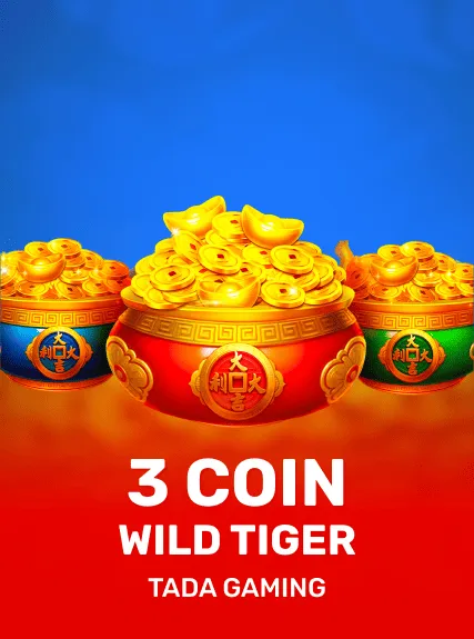 3 Coin Wild Tiger game tile