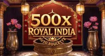500x Royal India Auto Roulette game tile