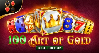 100 Art of Gold Dice Edition game tile