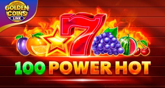 100 Power Hot Golden Coins Link game tile