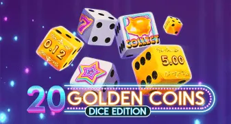 20 Golden Coins Dice Edition game tile