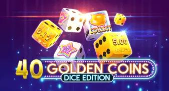 40 Golden Coins Dice Edition game tile