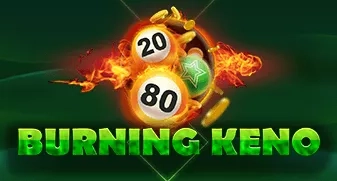 Burning Keno game tile