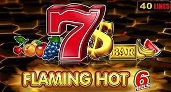 Flaming Hot 6 Reels game tile