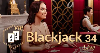 Blackjack VIP 34 game tile