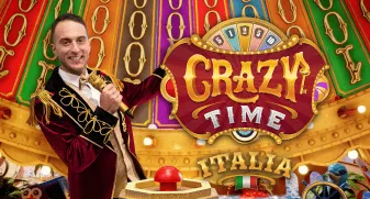 Crazy Time Italia game tile