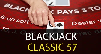 Blackjack Classic 57 game tile