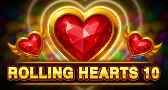 Rolling Hearts 10 game tile