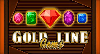Gold Line Gems game tile