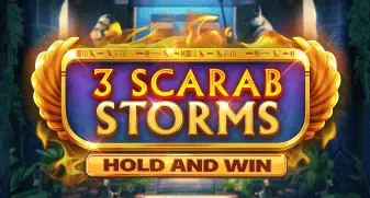 3 Scarab Storms Hold and Win game tile