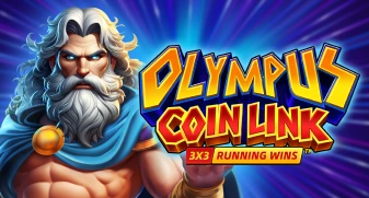 Olympus Coin Link: Running Wins 3X3 game tile