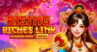 Rising Riches Link: Running Wins game tile