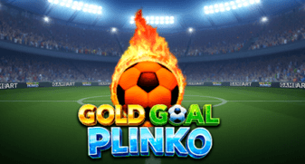 Gold Goal Plinko game tile