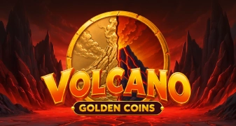 Volcano Golden Coins game tile
