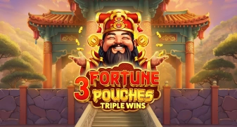 3 Fortune Pouches: Triple Wins game tile