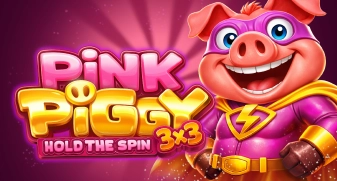 3x3 Pink Piggy: Hold the Spin game tile
