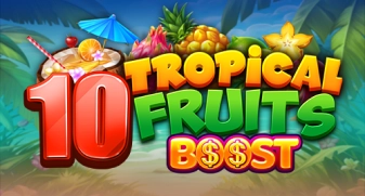 10 Tropical Fruits Boost game tile