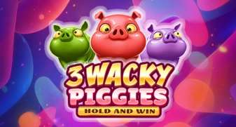 3 Wacky Piggies Hold and Win game tile
