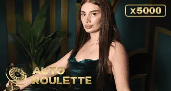 Auto Roulette X5000 game tile