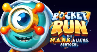 Rocketrun: The M.A.N.K.aliens protocol game tile