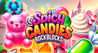 Spicy Candies Rockblocks game tile