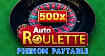 Auto Roulette Phenom x500 game tile
