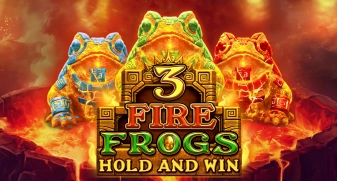 3 Fire Frogs: Hold & Win game tile