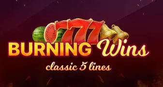 Burning Wins: classic 5 lines game tile