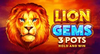 Lion Gems 3 Pots game tile