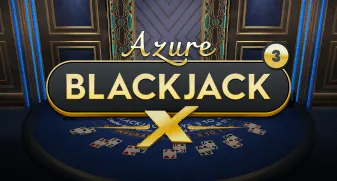 Blackjack X 3 - Azure game tile