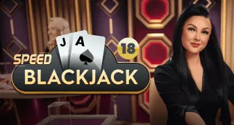 Speed Blackjack 18 game tile