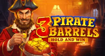 3 Pirate Barrels: Hold and Win game tile