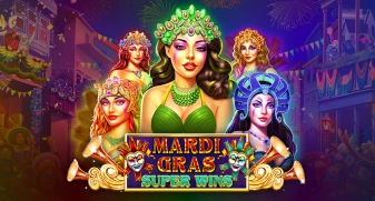 Mardi Gras Super Wins game tile