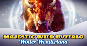 Majestic Wild Buffalo - Winter Wonderland game tile