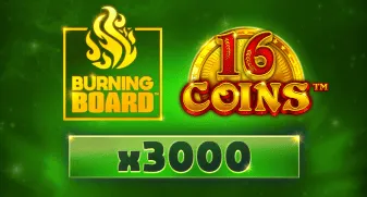 16 Coins Burning Board game tile