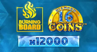 16 Coins Diamond Burning Board game tile